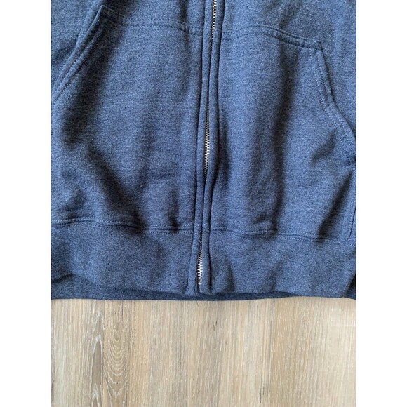 CHARGERS NFL Licensed Starter Brand Hooded Jacket Full Zip GRAY Large - Picture 8 of 12